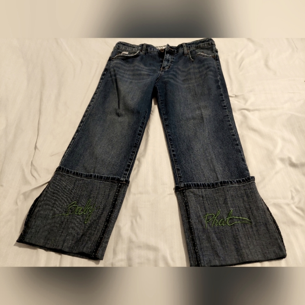 Baby Phat Capri Cuffed Jeans, 13